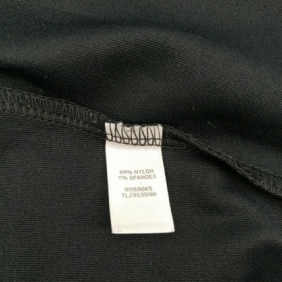 Leith Black Waist Cutout Mini Dress - Picture 7 of 8